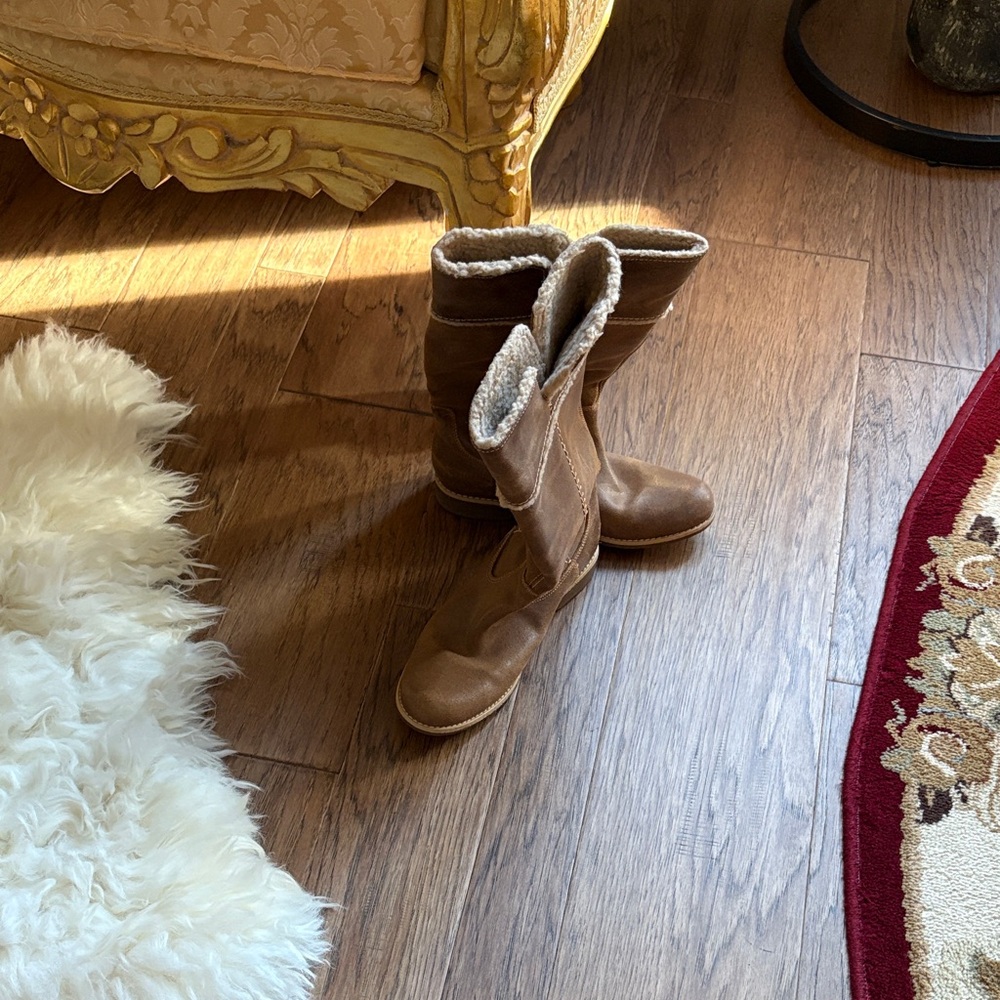 Timberland Brown Over the Knee Boots